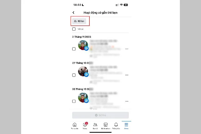 Sử dụng công cụ Bộ lọc để tinh chỉnh tìm kiếm