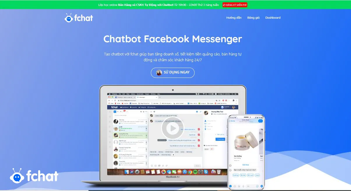 Sử dụng phần mềm hỗ trợ livestream và chatbot để tự động quản lý bình luận và tạo đơn hàng nhanh chóng, tăng tốc độ chuyển đổi