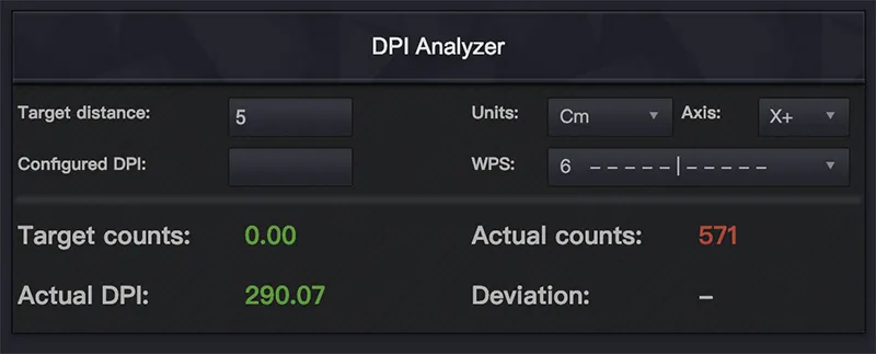 Sử dụng ứng dụng để kiểm tra chỉ số DPI của chuột