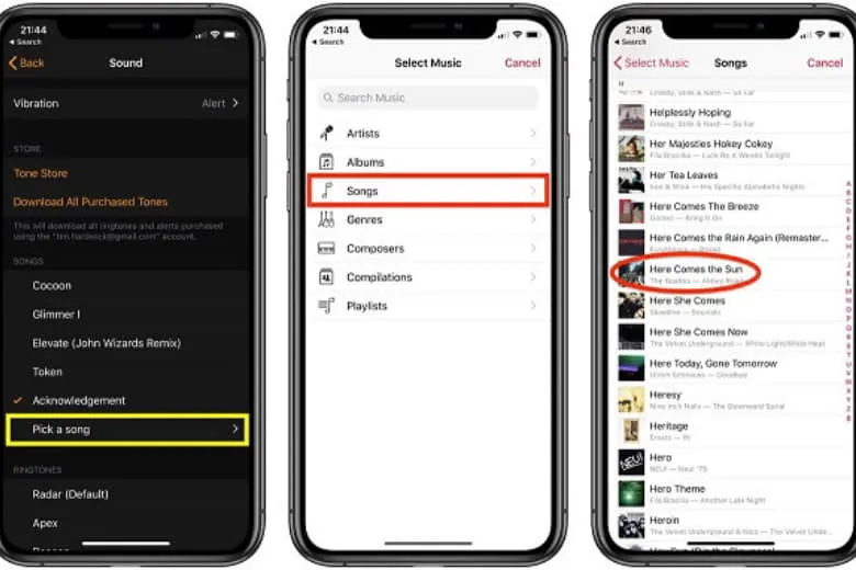 Tải nhạc từ ứng dụng Apple Music 2