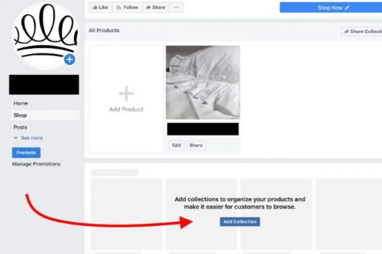Tạo Bộ Sưu Tập sản phẩm giúp Fanpage bán hàng được tổ chức khoa học hơn, tăng trải nghiệm người dùng và thúc đẩy chuyển đổi