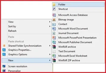 Tạo thư mục Scan trên Desktop để lấy file scan từ máy photo
