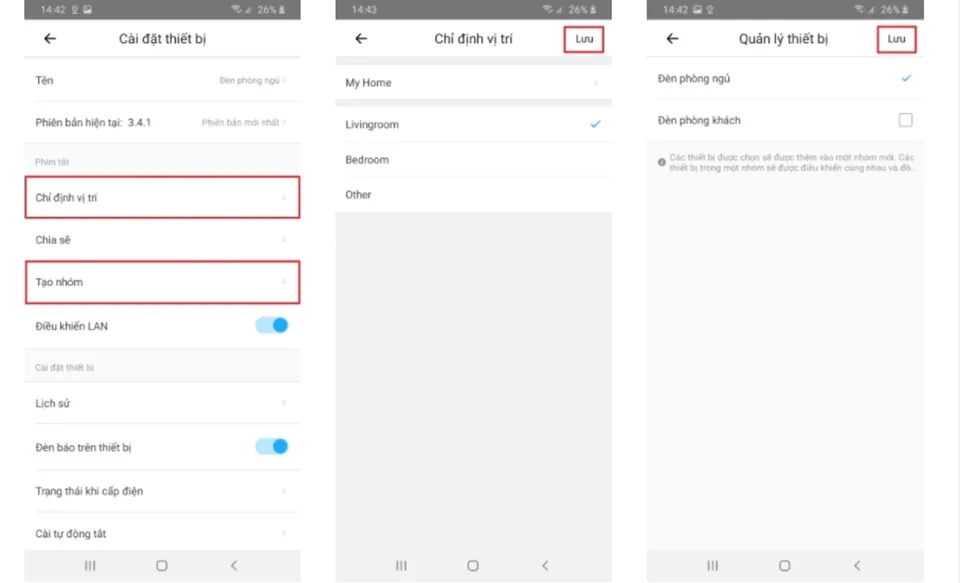 Tạo vòng lặp tự động trên eWelink