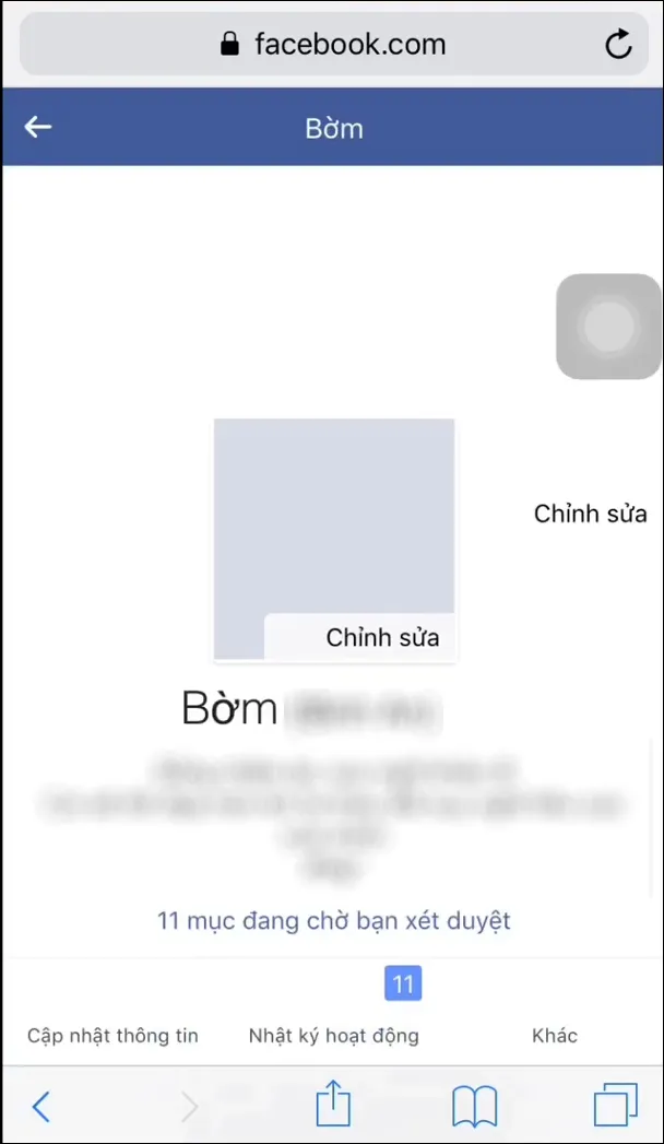 Tên Facebook đã được đổi thành công thành một chữ duy nhất