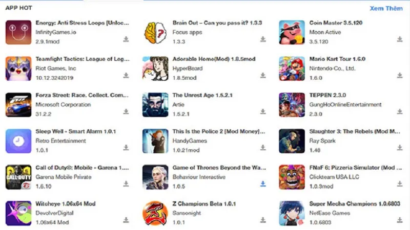 Thảo luận về vấn đề bảo mật và độ tin cậy khi tải ứng dụng từ Appvn