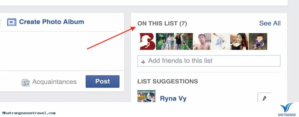 Thao tác bỏ kết bạn (Unfriend) sau khi tìm ra bạn bè kém tương tác trên Facebook
