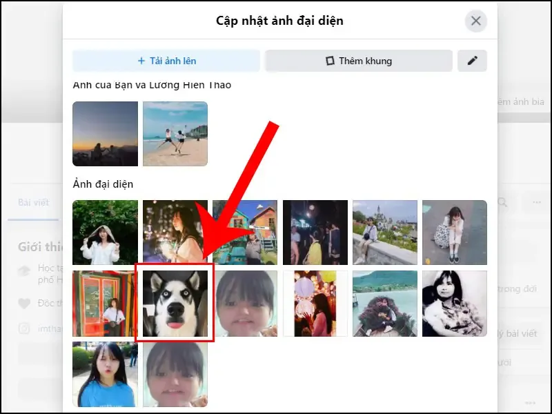 Thao tác đổi ảnh đại diện Facebook trên máy tính chi tiết và các tùy chọn chỉnh sửa