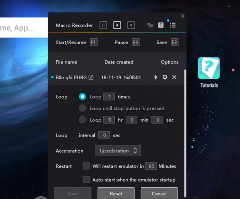 Thay đổi một số tính năng