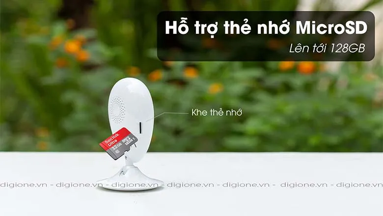 Thẻ nhớ Micro SD 128GB cho camera Ezviz C2C, một bước quan trọng trong cách cài đặt