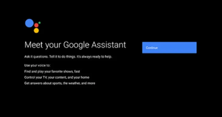 Thiết lập hỗ trợ trợ lý ảo Google Assistant.