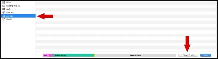 Tiến hành Đồng bộ hóa Nhạc chuông đã tải lên từ máy tính vào iPhone