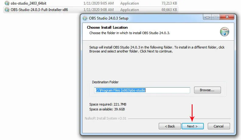 Tiếp tục cài đặt OBS Studio, bước quan trọng trong cách stream game trên facebook