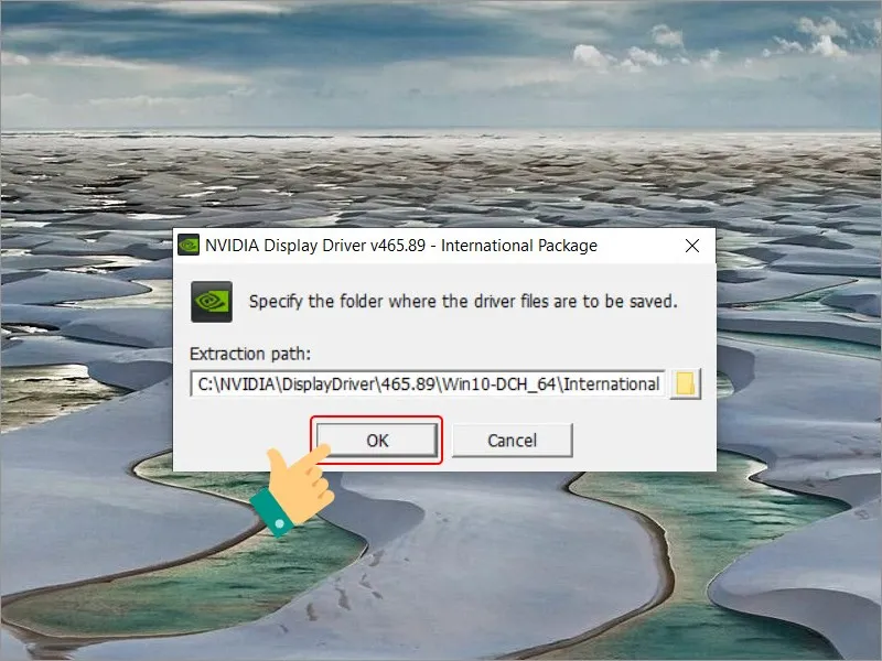 Tiếp tục cài đặt