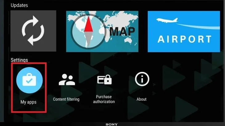 Tìm và chọn ứng dụng YouTube để gỡ bỏ