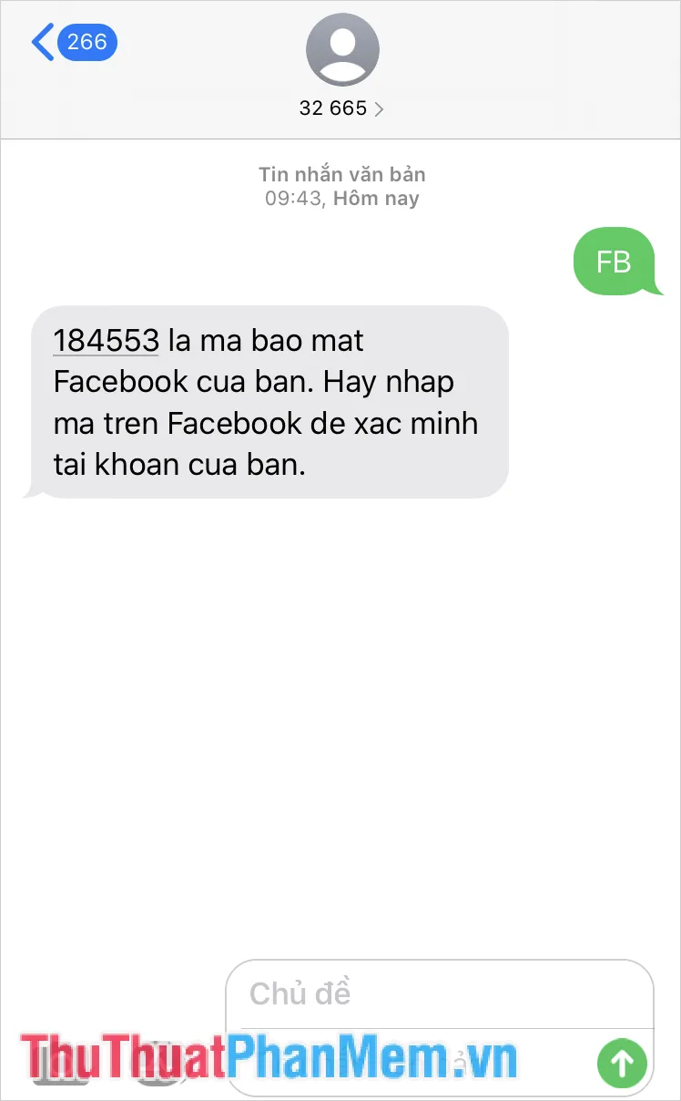 Tin nhắn chủ động