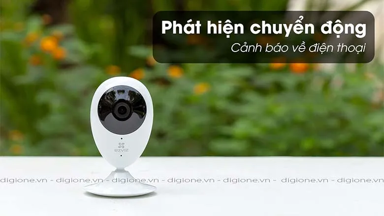 Tính năng phát hiện chuyển động và báo động trên Ezviz C2C