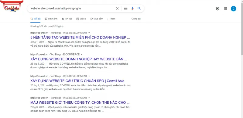 Tối ưu hóa tìm kiếm giúp truy cập thông tin trên các trang cụ thể