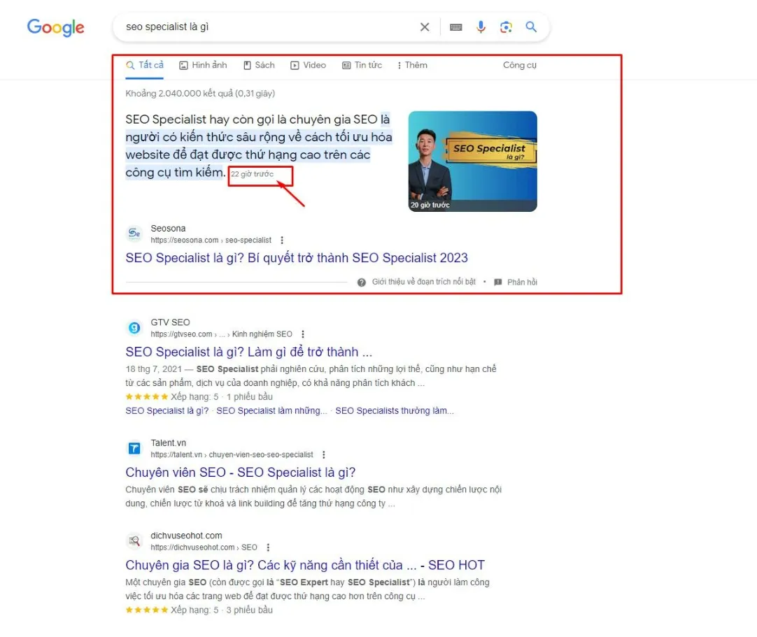 top 0 google sau 22h