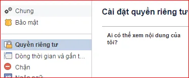 Trang Cài đặt Dòng thời gian và gắn thẻ, nơi bạn kiểm soát sự xuất hiện của mình trên tường người khác