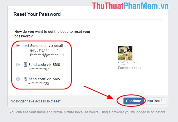 Truy cập Email để lấy mã xác nhận