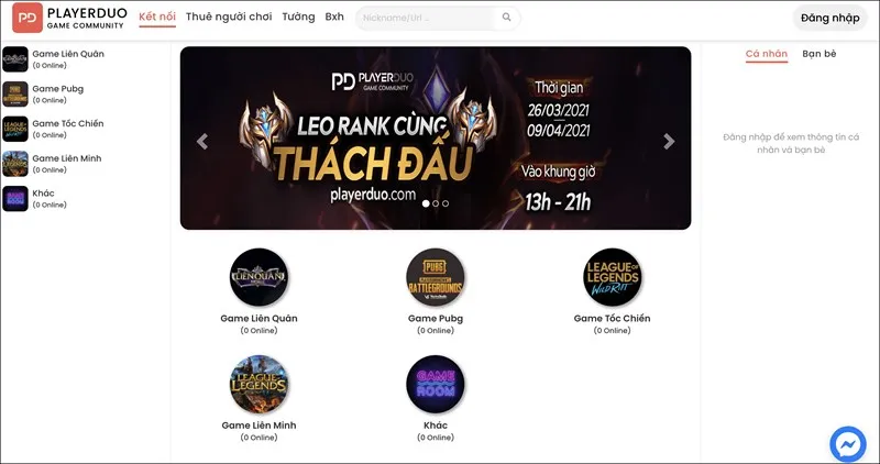 Truy cập vào cổng donate