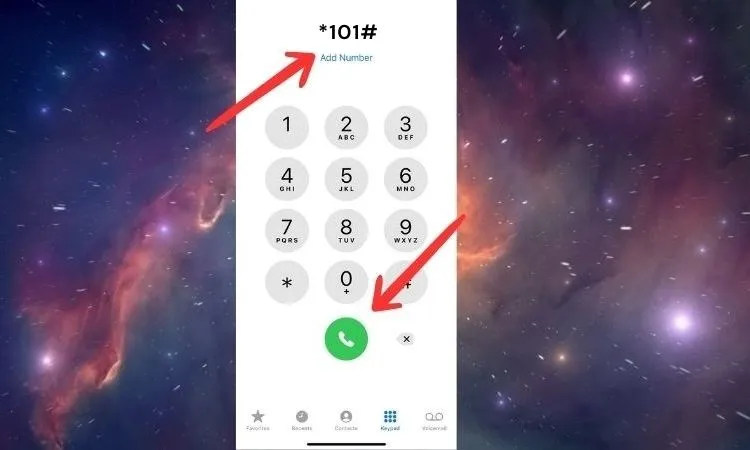 Ví dụ tin nhắn kiểm tra thành công