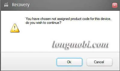 Xác nhận để tiếp tục quy trình trên điện thoại Nokia Lumia