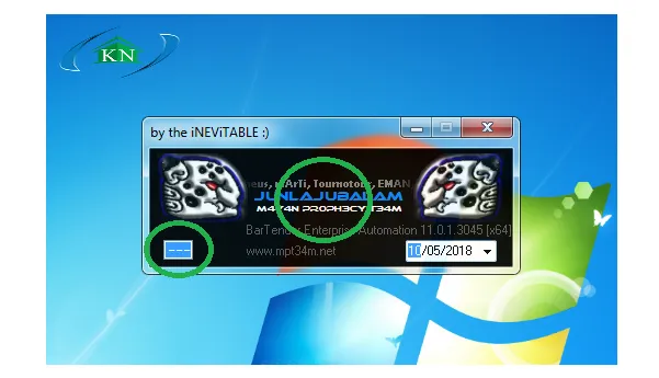Xác nhận thành công quá trình kích hoạt bản quyền Bartender