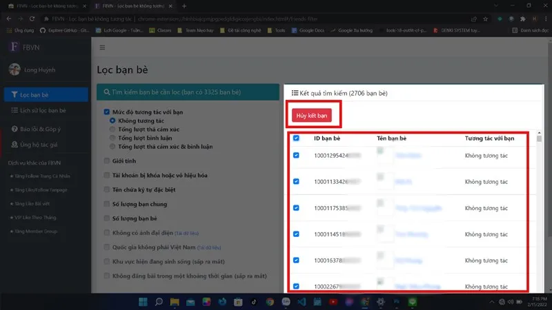 cách xóa bạn không tương tác trên facebook Chi Tiết: Quản Lý Hiệu Suất Tương Tác và Những Lưu Ý An Toàn