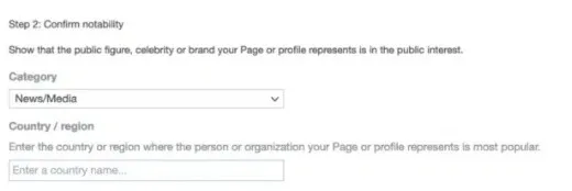 Yêu cầu cung cấp thông tin về tính nổi tiếng và các liên kết báo chí