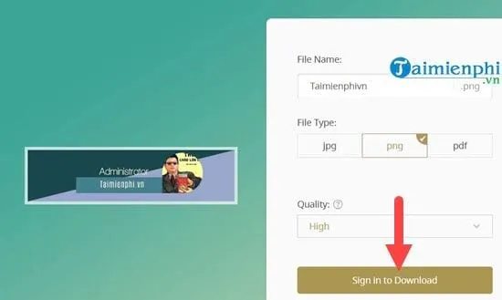 Yêu cầu đăng nhập tài khoản Fotor