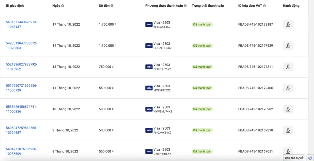 Cách Nâng Ngưỡng Thanh Toán Facebook Hiệu Quả và Duy Trì Lịch Sử Tài Khoản Quảng Cáo Tốt Nhất