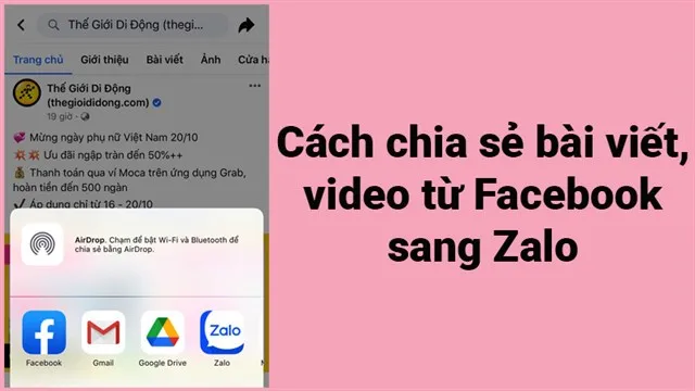 cách chia sẻ video facebook lên zalo Chi Tiết Cho Mọi Thiết Bị