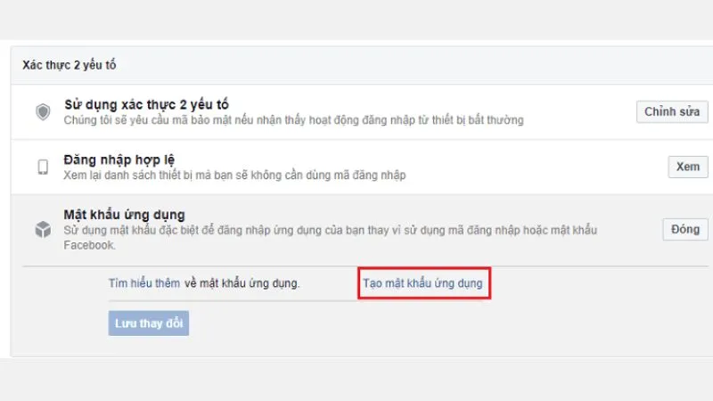 Bấm Click here to generate để tạo Mật khẩu ứng dụng cho J2TEAM
