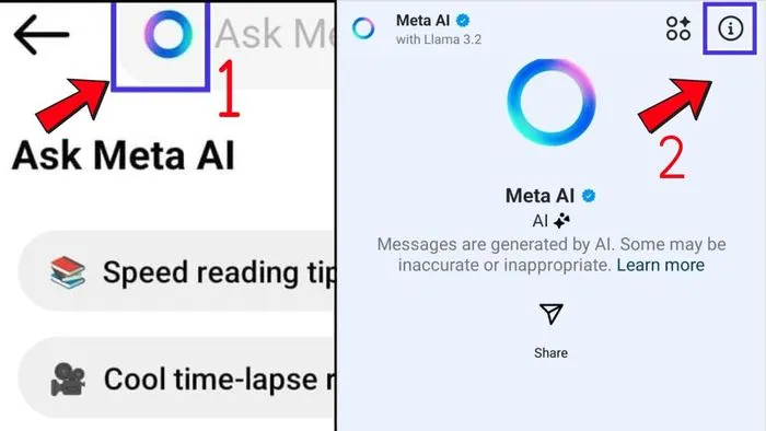 Biểu tượng Cài đặt trên Instagram dẫn đến Trung tâm Tài khoản