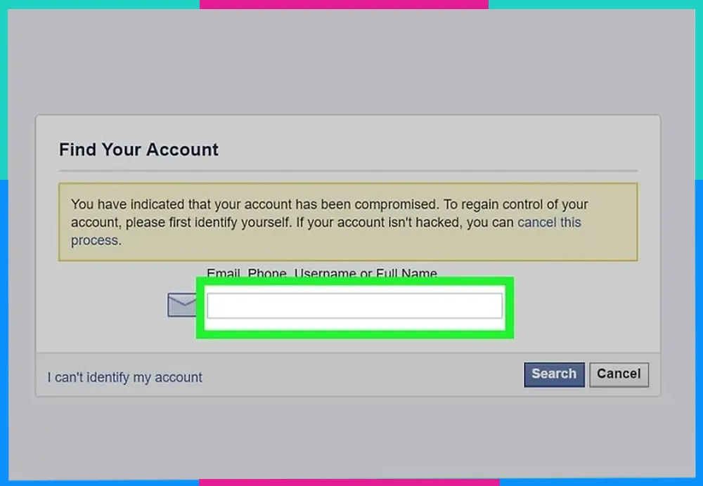 Bước 3: Nhập mật khẩu gần nhất hoặc bất kỳ mật khẩu nào bạn đã từng sử dụng để đăng nhập Facebook mà mình nhớ được và nhấn Tiếp Tục.