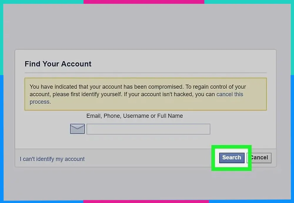 Bước 4: Chọn Phương thức mà Facebook sẽ gửi mã xác minh. Bạn có thể chọn gửi qua Email, số điện thoại hoặc qua tài khoản Gmail nếu email bạn sử dụng để đăng nhập Facebook có đuôi @gmail.com.