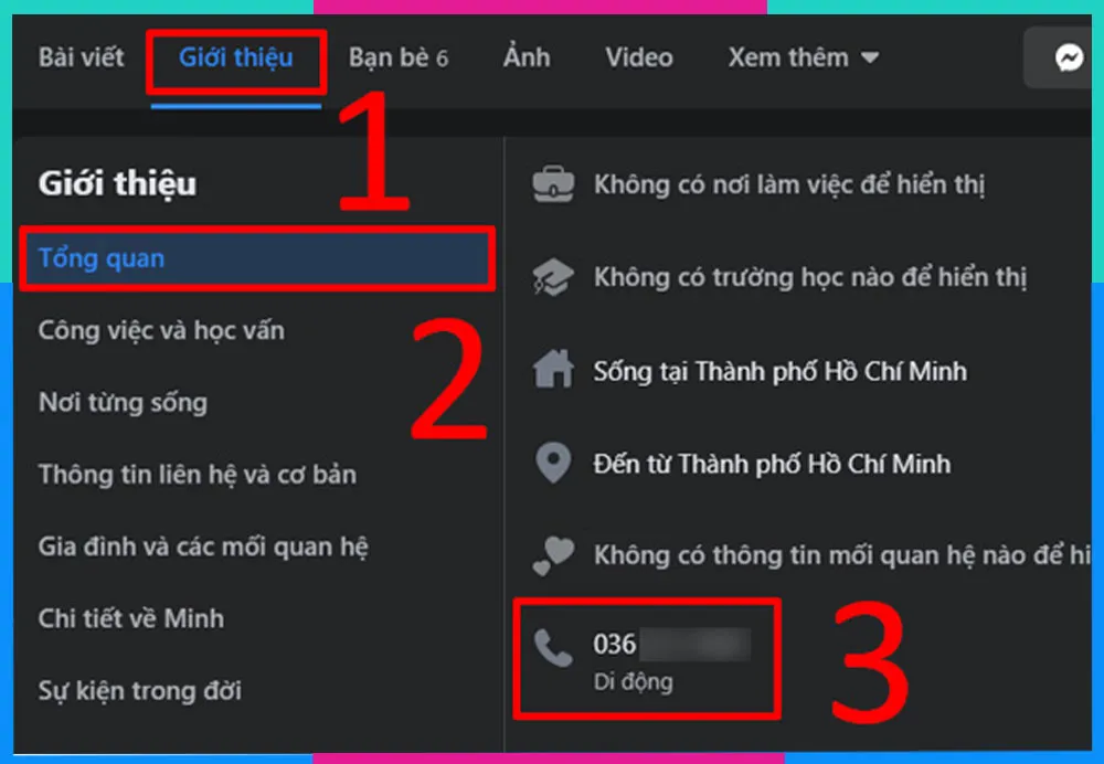 Các bước kiểm tra thông tin liên hệ trên máy tính