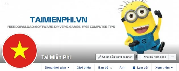 Các bước truy cập tường Facebook để thực hiện cách không để ảnh đại diện trên facebook