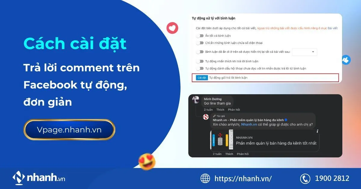 cách cài đặt trả lời comment trên facebook Hiệu Quả và Chuyên Nghiệp Cho Doanh Nghiệp SME