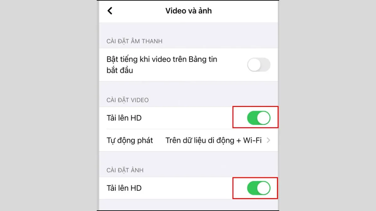 Cách đăng ảnh lên Facebook không bị vỡ bằng điện thoại IOS bước 2