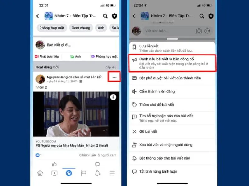 cách ghim nhiều bài trên facebook Chi Tiết cho Fanpage và Group Mới Nhất