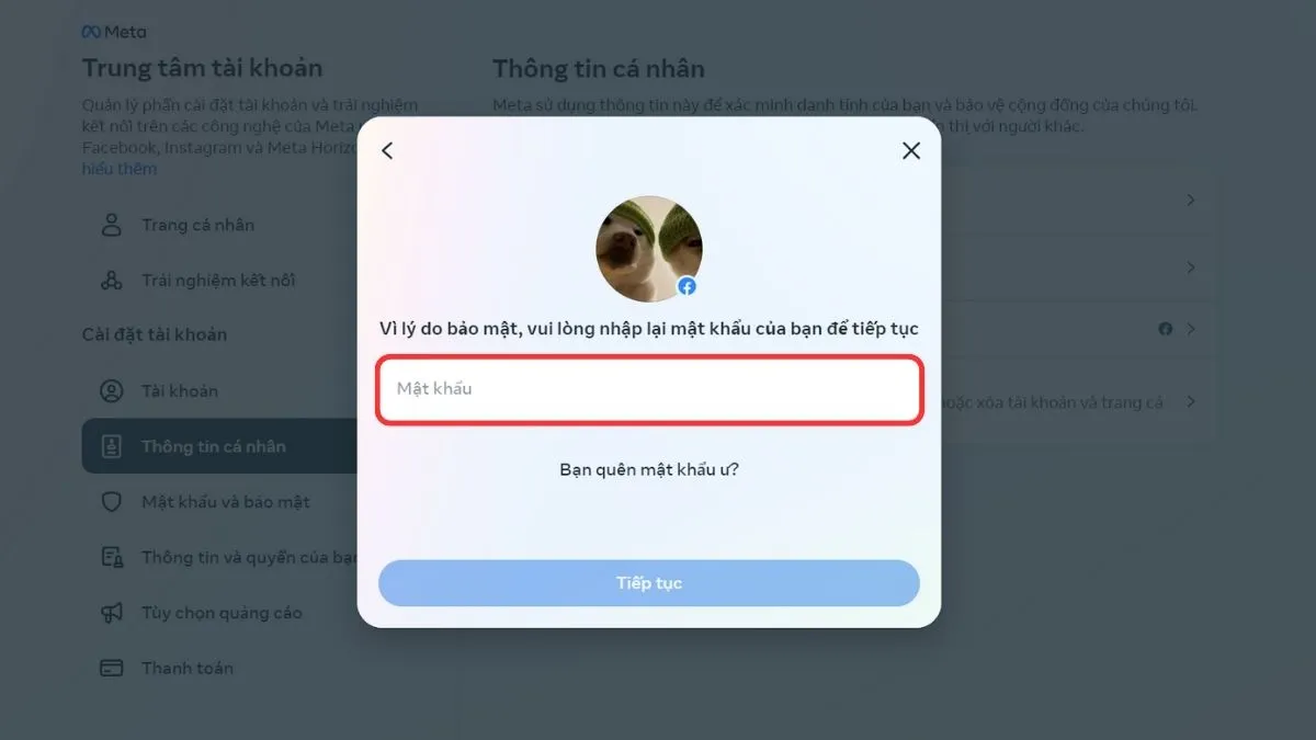Cách xóa tài khoản Facebook vĩnh viễn trên máy tínhbước 4