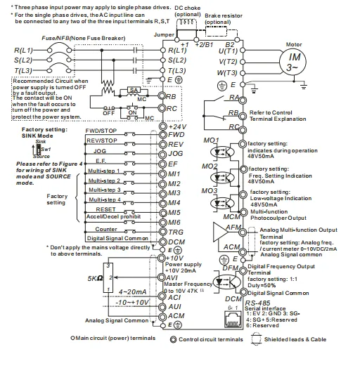 cách cài đặt biến tần delta VFD-B chi tiết cho hiệu suất tối ưu và vận hành ổn định