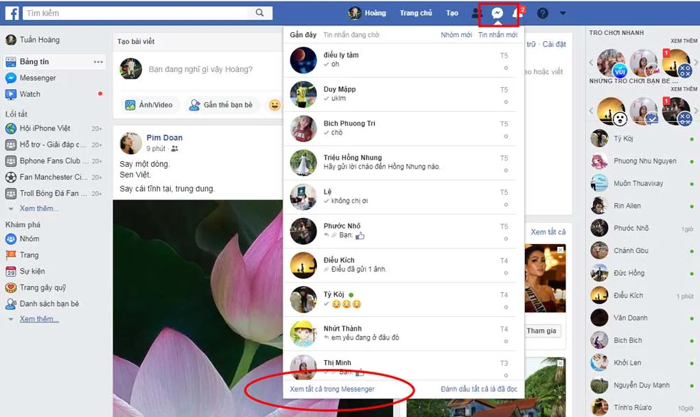 Cấu trúc thư mục Android trên điện thoại, truy cập vào thư mục com.facebook.orca