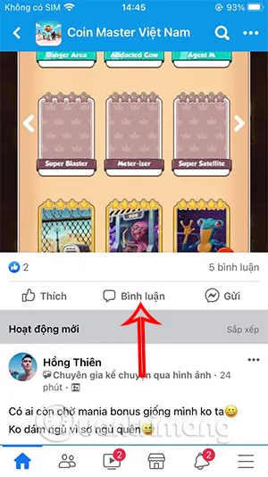 Facebook iPhone