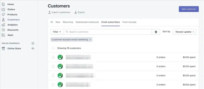Hình minh họa hộp thư khách hàng tiềm năng Facebook