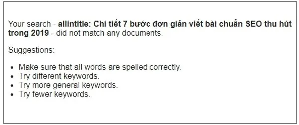 Hướng dẫn sử dụng công cụ kiểm tra tiêu đề để đảm bảo tính duy nhất