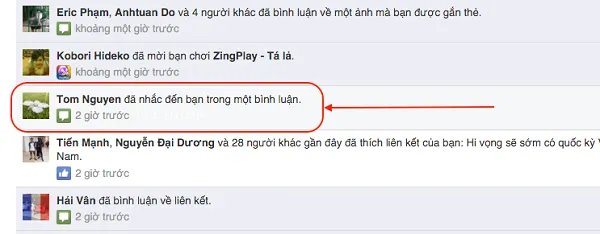 Kêu gọi người dùng tag bạn bè để lan truyền và tăng like facebook miễn phí