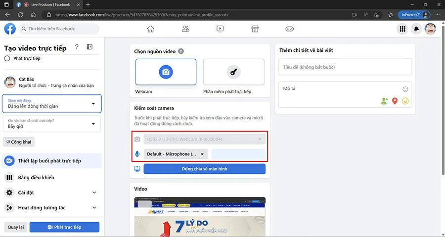 Cách Phát Trực Tiếp Trên Facebook PC Chuyên Nghiệp: Hướng Dẫn Chi Tiết A-Z Từ A-Z